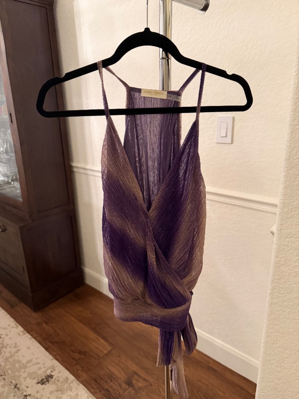 Ramy Brook New York Side Tie Blouse